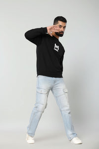 LEGEND - BLACK - Regular Fit Sweatshirt