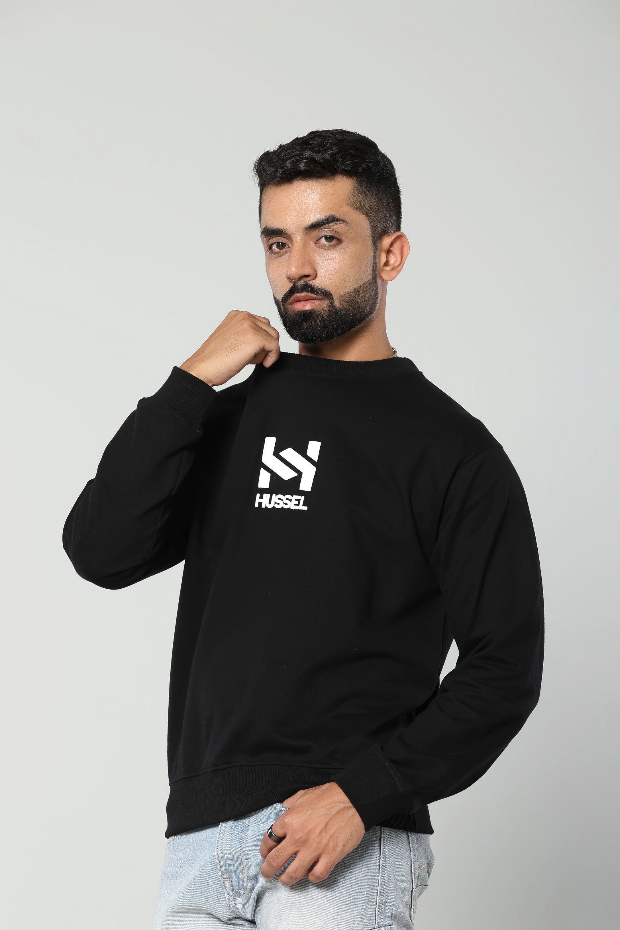 LEGEND - BLACK - Regular Fit Sweatshirt