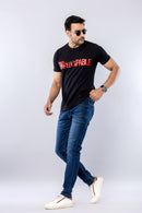 YOU ARE UNSTOPPABLE - BLACK - Regular Fit T-Shirt