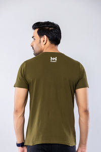 YOU ARE UNSTOPPABLE - MILITARY GREEN - Regular Fit T-Shirt