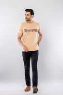 YOU ARE UNSTOPPABLE - BEIGE - Regular Fit T-Shirt