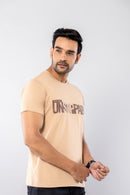 YOU ARE UNSTOPPABLE - BEIGE - Regular Fit T-Shirt