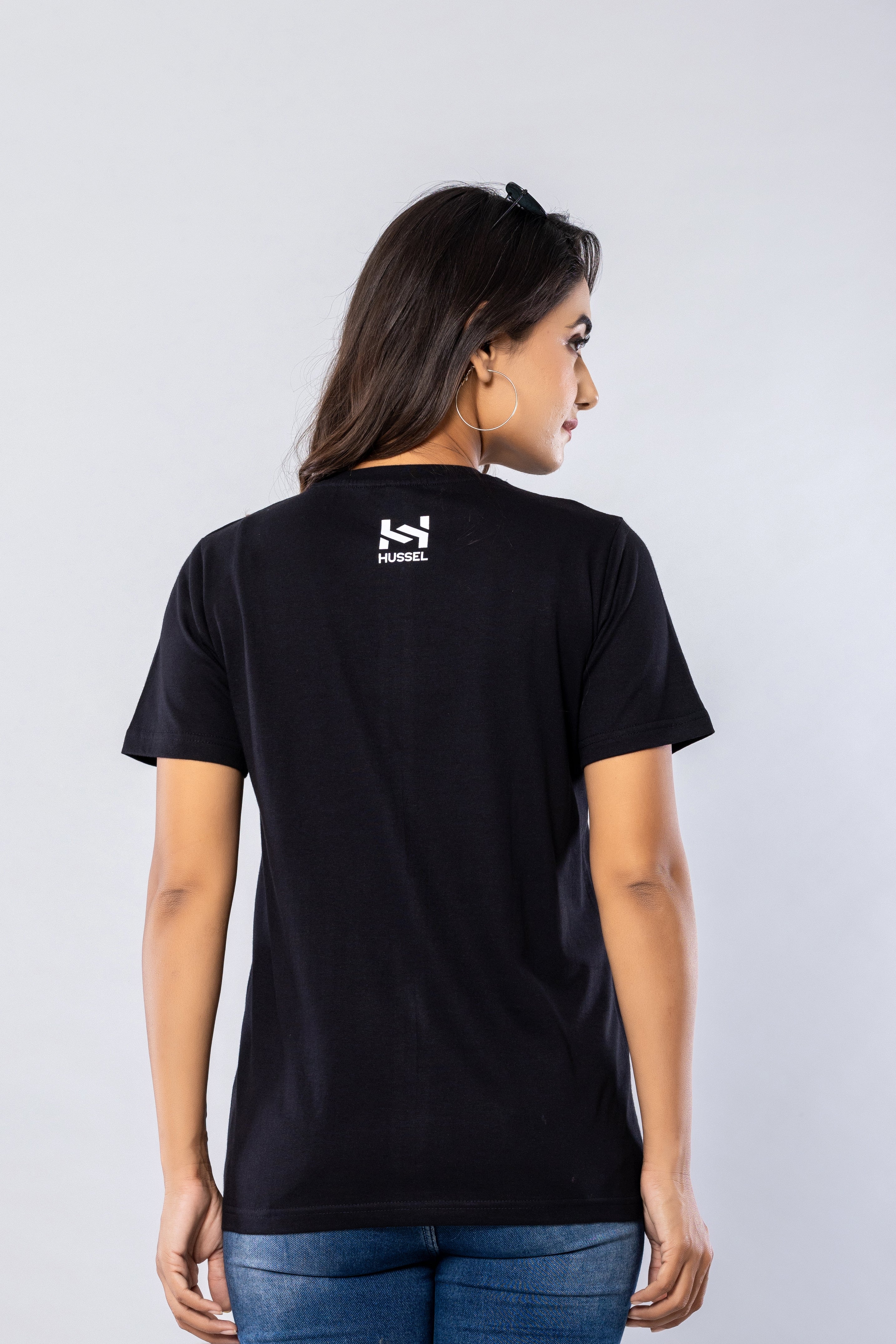 STAY HUMBLE HUSTLE HARD -  BLACK - Regular Fit T-Shirt