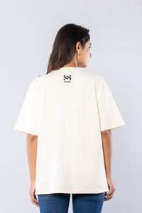YOU ARE ENOUGH - OFF WHITE - Oversized T-Shirt