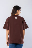 YOU ARE ENOUGH - BROWN - Oversized T-Shirt