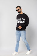 HUSTLER-HUSSEL - BLACK - Oversized Sweatshirt