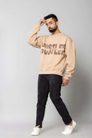 HUSTLER-HUSSEL - BEIGE - Oversized Sweatshirt