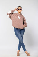 HUSTLER - MUSHROOM - Oversized Hoodie