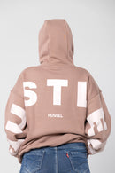 HUSTLER - MUSHROOM - Oversized Hoodie