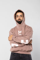 HUSTLER - MUSHROOM - Oversized Hoodie