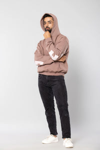 HUSTLER - MUSHROOM - Oversized Hoodie