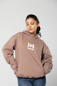HUSTLER NEVER QUITS - MUSHROOM - Comfort Fit Hoodie