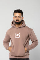 HUSTLER NEVER QUITS - MUSHROOM - Comfort Fit Hoodie