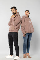 HUSTLER NEVER QUITS - MUSHROOM - Comfort Fit Hoodie