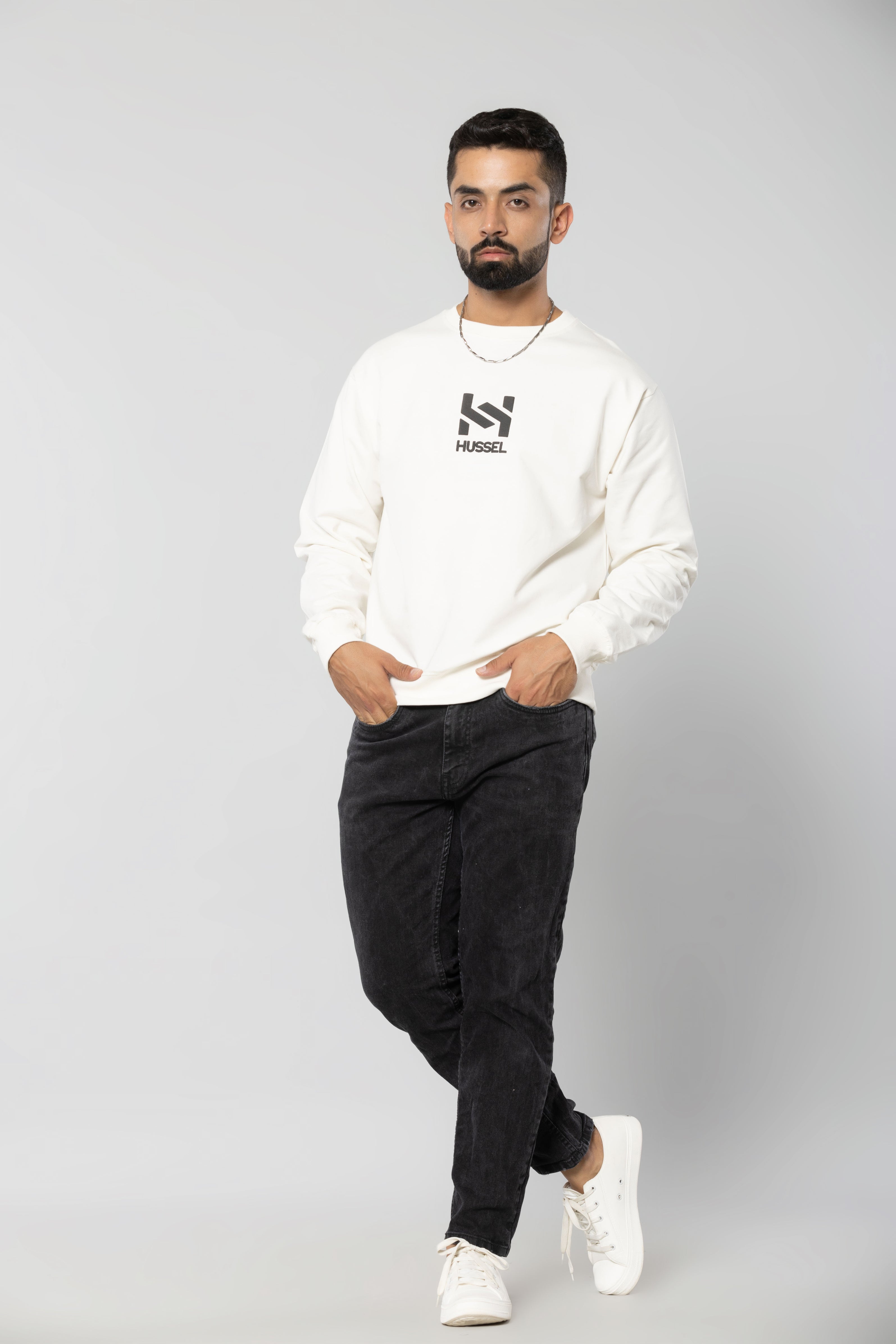 LEGEND - OFF WHITE - Regular Fit Sweatshirt