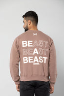 BE A BEAST - MUSHROOM - Regular Fit Sweatshirt