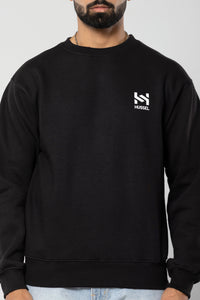 BE A BEAST - BLACK - Regular Fit Sweatshirt